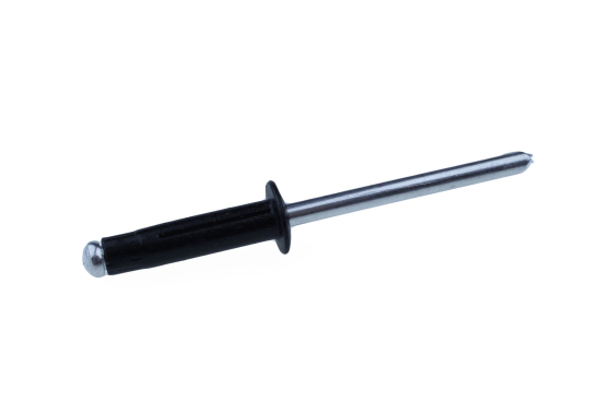 ALUMINIUM BLINDKLINK NAGELS ZWART 4,8X25 (5ST)