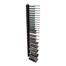 PENNENREK ZWART (20 PENNEN) TBV SLANGKLEMMEN (1ST)