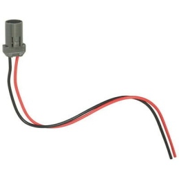 LAMPH W5W/T10 W2,1X9,5d  12,3X17,5MM MET KABEL 1ST
