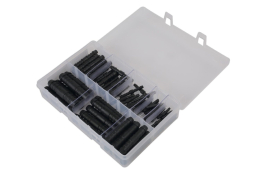ASSORTIMENT SLANGVERBINDERS ZWART 70-DELIG (1ST)
