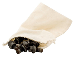 ZAK VOOR WIELBOUTEN EN WIELMOEREN 15X20 + KOORD (1