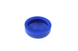 KENTEKENPLAATKAP NYLON BLAUW (5ST)