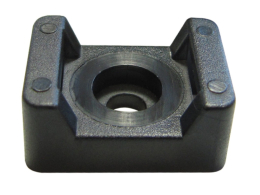 SCHROEFZADELS ZWART 14,9X9,5MM HOOGTE=7,2 DIAMETER