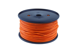 ENKELADERIGE KABEL PVC 0,35MM2 ORANJE (1M-100/ROL)