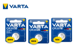 Bundeldeal Varta Knoopcellen
