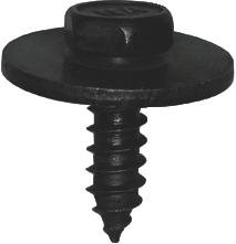 PLAATSCHROEF 4,8X16 DIAMETER=17 ZWART OE: 07147129