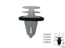 CLIP FORD OE: 4831516, W713297S300 (10ST)