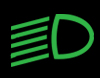 Dimlicht dashboard lampje