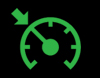 Cruise control dashboard lampje