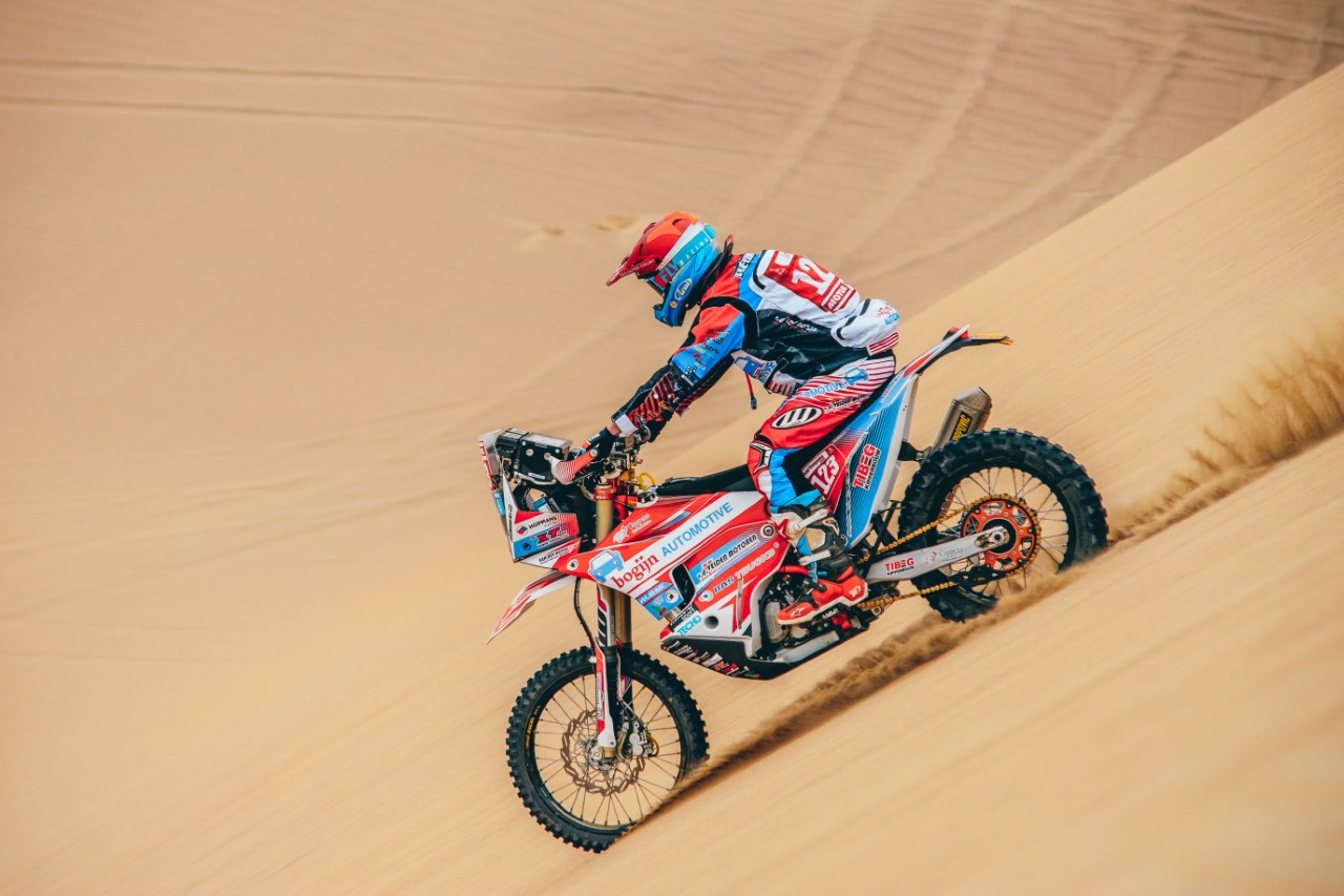 Mark Tielemans is de pijn van Dakar voorbij | Foto | AD.nl