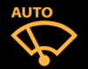 Automatische ruitenwisser dashboard lampje