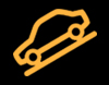 Bergrem dashboard lampje