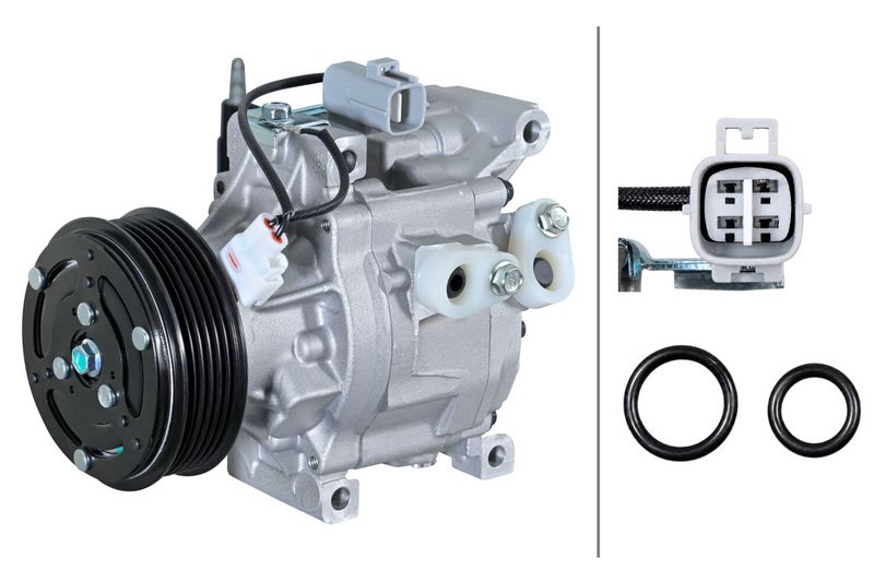 Compressor, airconditioning