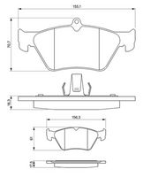 Remblokkenset, schijfrem