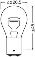 Gloeilamp, achterlicht