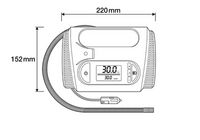 Bandenspanningsmeter/-pomp