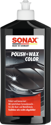 SONAX Polish & Wax Color Zwart