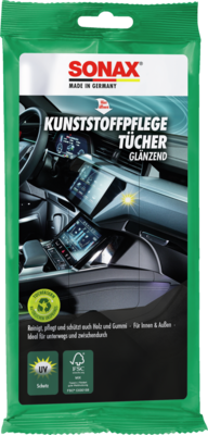 SONAX Kunststof Onderhoudsdoeken Glans