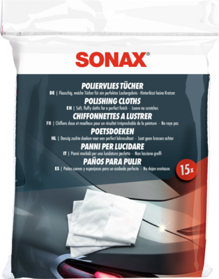 SONAX Poetsdoek 15 stuks