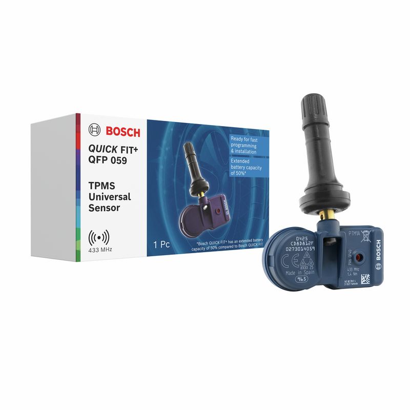 Wielsensor, controlesysteem bandenspanning