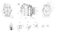 Compressor, airconditioning