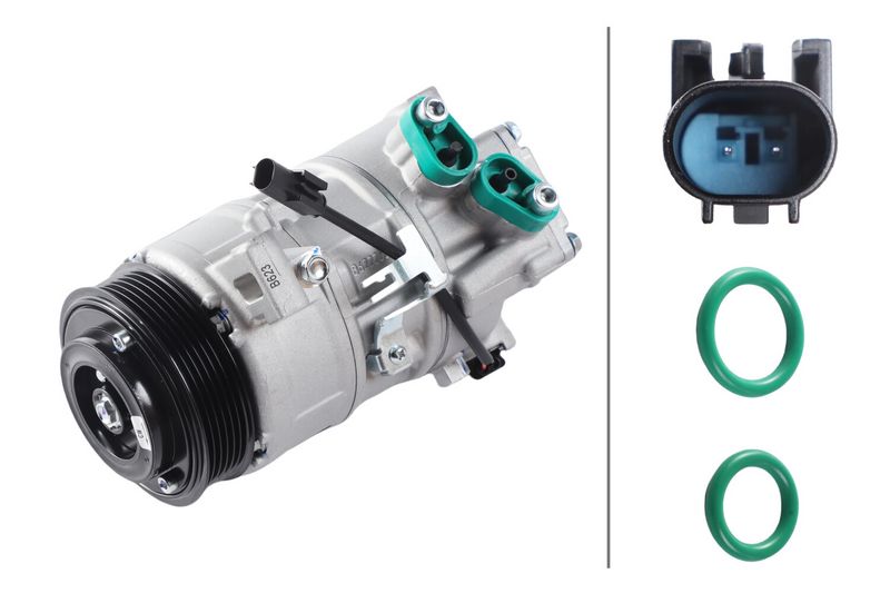 Compressor, airconditioning