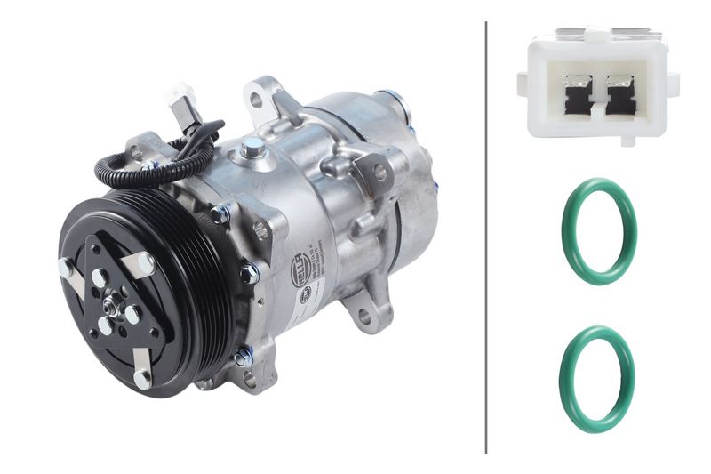 Compressor, airconditioning