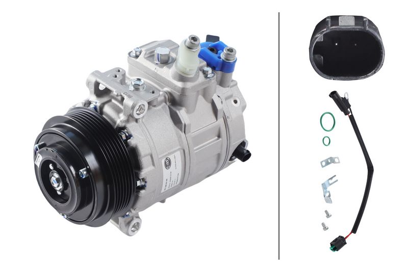 Compressor, airconditioning