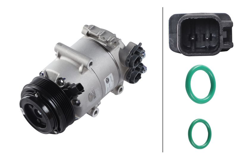 Compressor, airconditioning