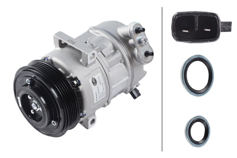 Compressor, airconditioning