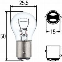 Gloeilamp, achterlicht