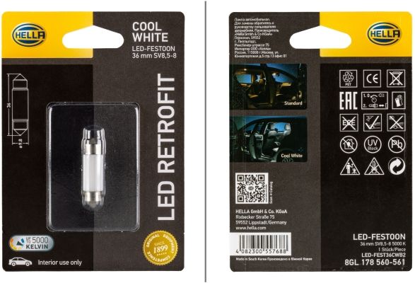 Gloeilamp, interieurverlichting