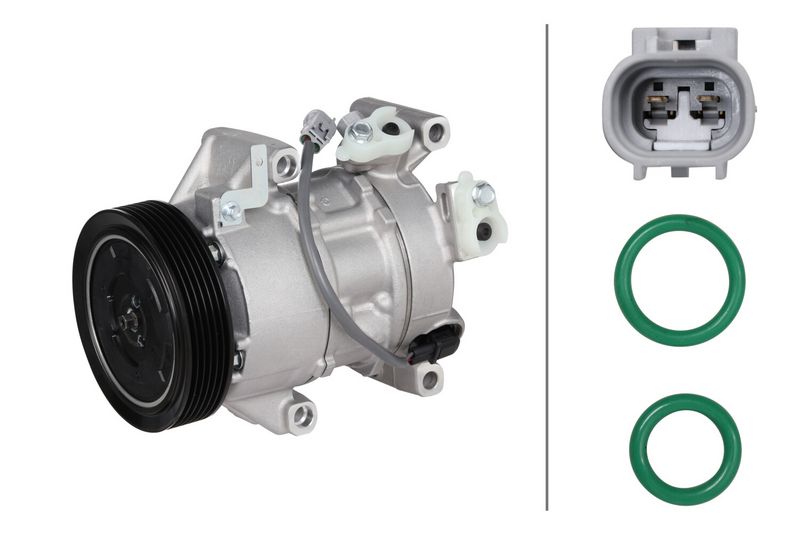 Compressor, airconditioning