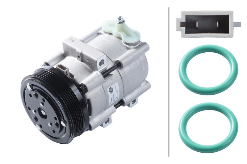 Compressor, airconditioning