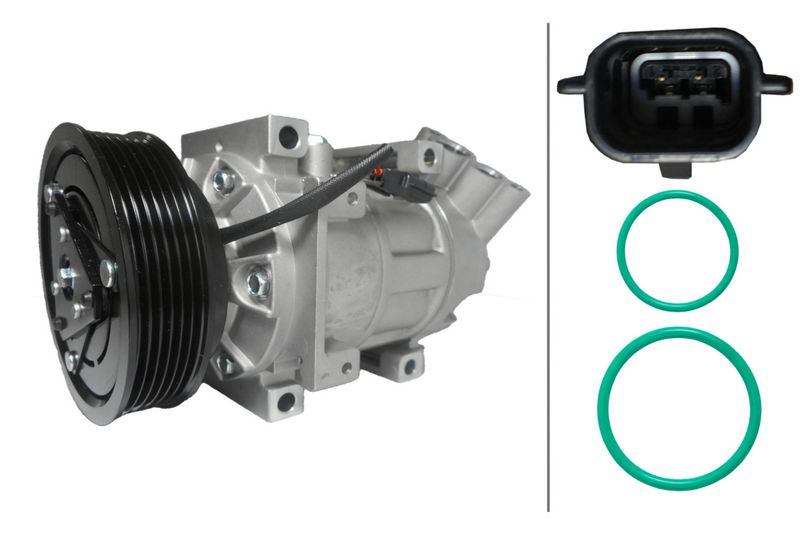 Compressor, airconditioning