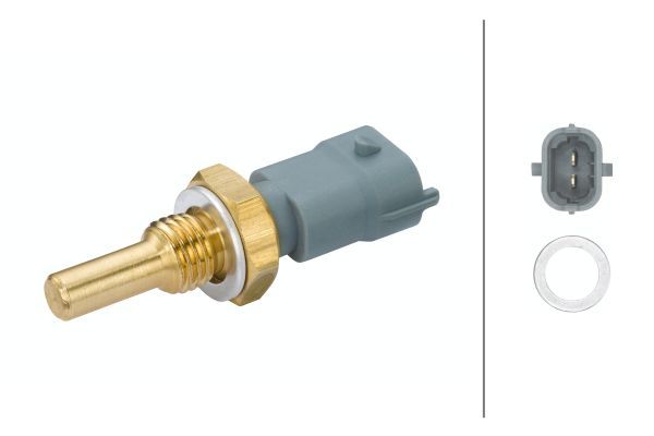 Sensor, koelvloeistoftemperatuur