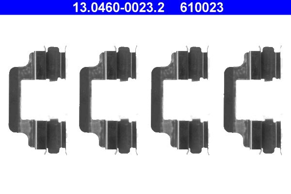 Accessoireset, schijfremblok