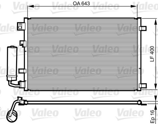 Condensor, airconditioning