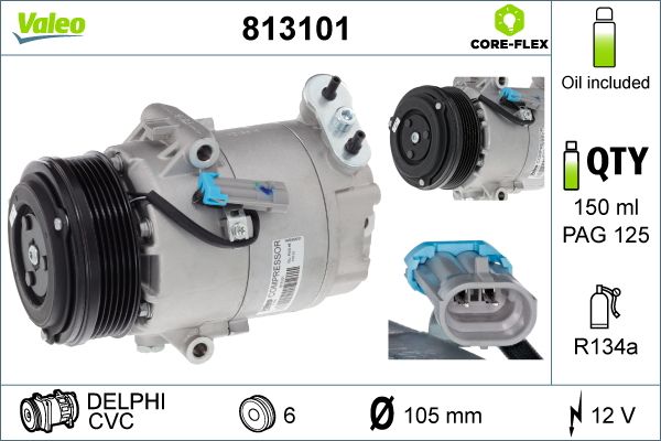 Compressor, airconditioning