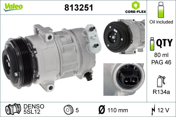 Compressor, airconditioning