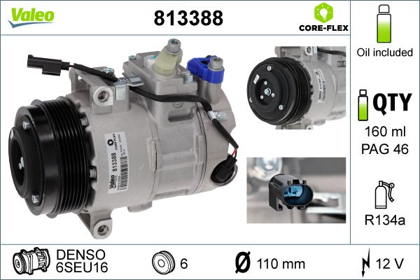 Compressor, airconditioning