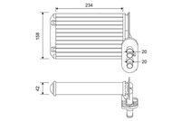Kachelradiateur, interieurverwarming