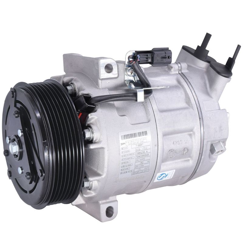Compressor, airconditioning