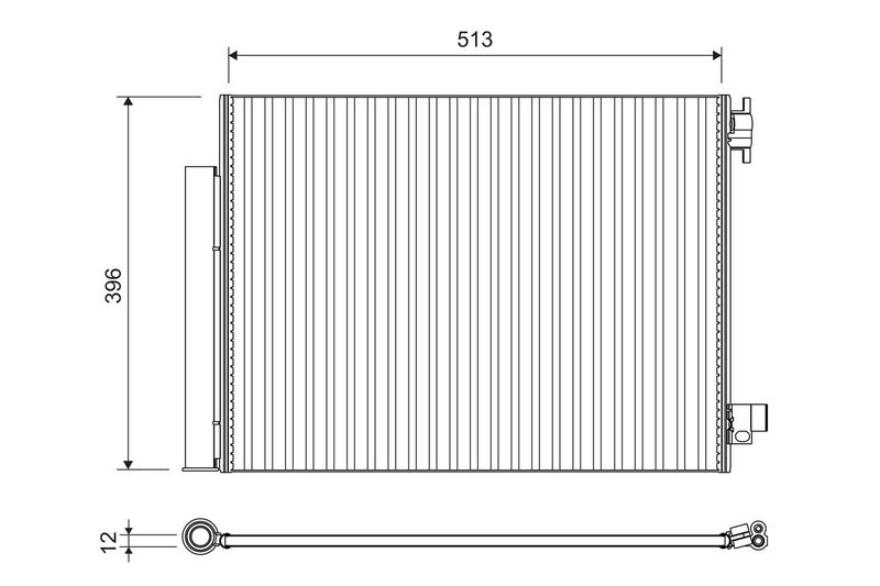 Condensor, airconditioning