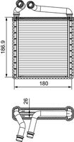 Kachelradiateur, interieurverwarming