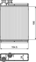 Kachelradiateur, interieurverwarming
