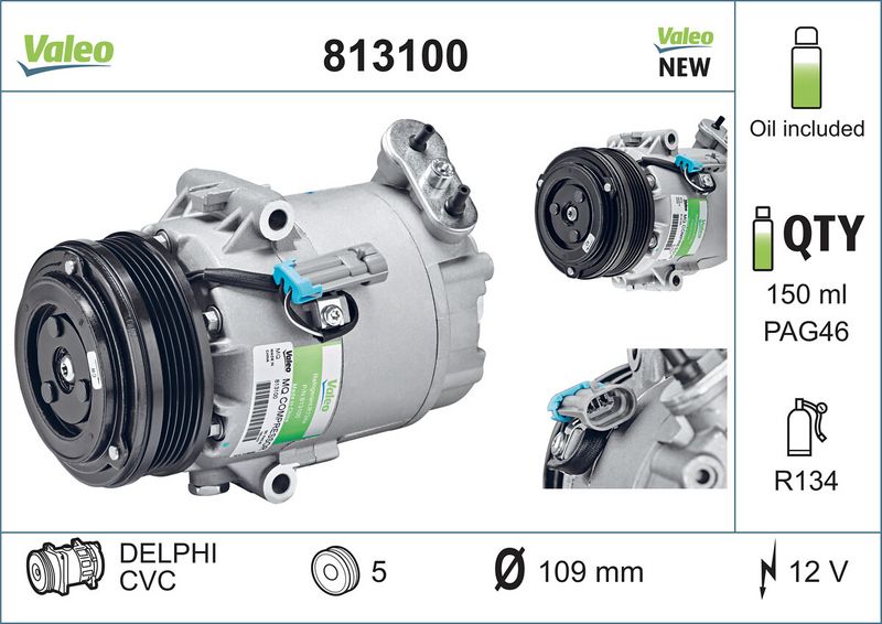 Compressor, airconditioning
