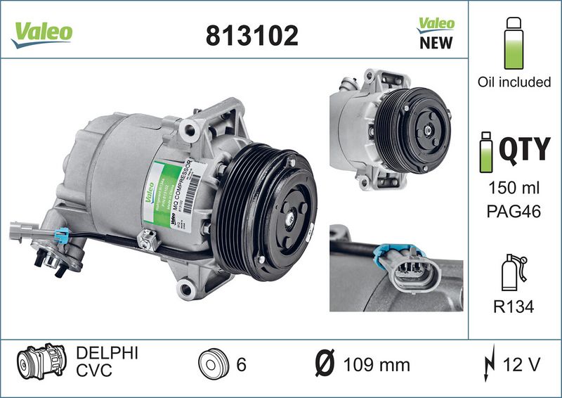 Compressor, airconditioning