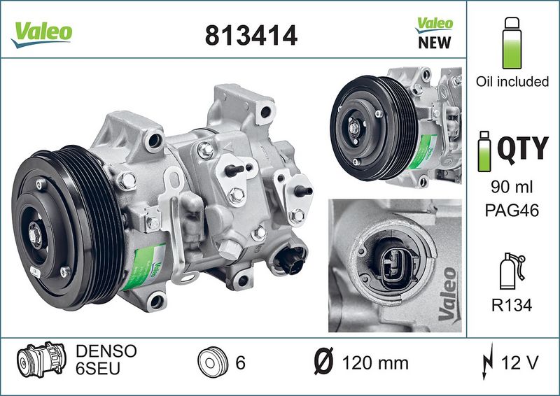 Compressor, airconditioning