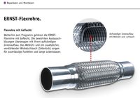 Flexibele slang, uitlaatsysteem